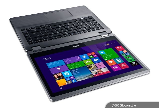 柏林IFA展 宏碁推出多種模式翻轉筆電 Aspire R 13 與Aspire R 14