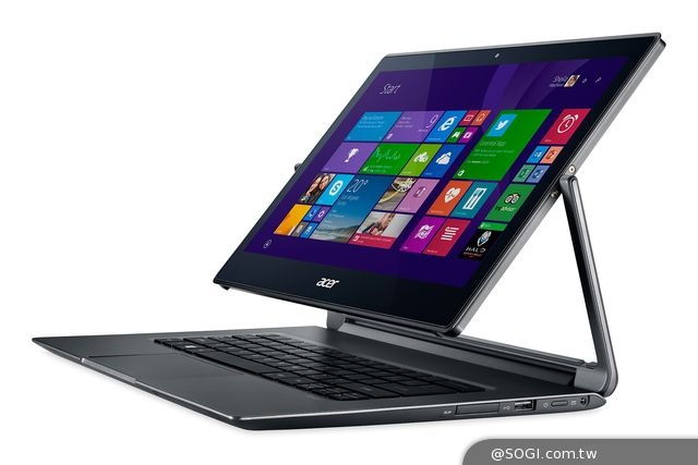 柏林IFA展 宏碁推出多種模式翻轉筆電 Aspire R 13 與Aspire R 14