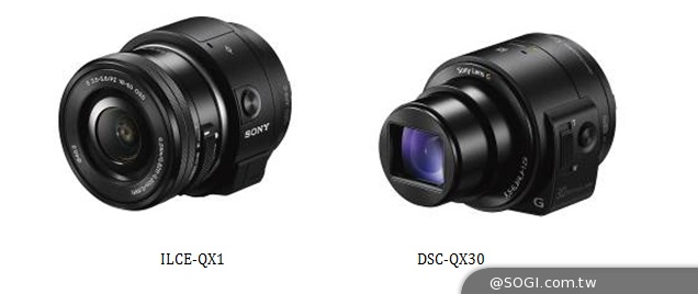 Sony鏡頭式相機QX系列 全新「攝」計獨步全球登場