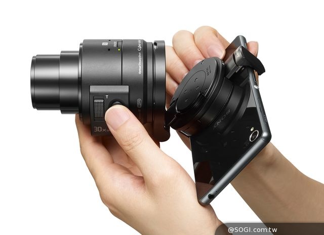 Sony鏡頭式相機QX系列 全新「攝」計獨步全球登場