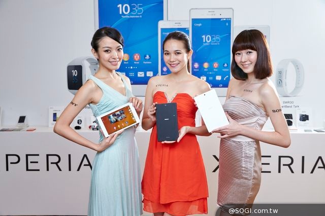 全新Xperia Z3 Tablet Compact世界最輕薄小尺寸平板電腦