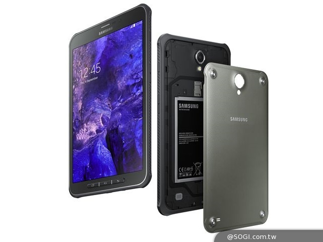 三星IFA 2014推出B2B平板 強悍耐用的GALAXY Tab Active 三星IFA 2014推出B2B平板 強悍耐用的GALAXY Tab Active