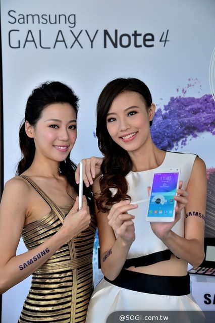 大螢幕機皇 有筆較強 三星GALAXY Note 4耀眼亮相