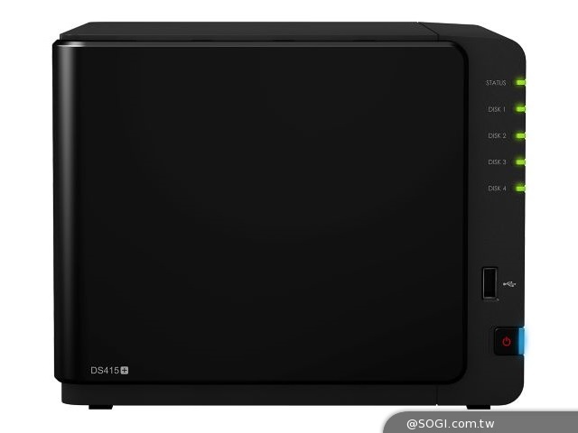 Synology發表DiskStation DS415+專為密集任務與加密需求優化 Synology發表DiskStation DS415+專為密集任務與加密需求優化