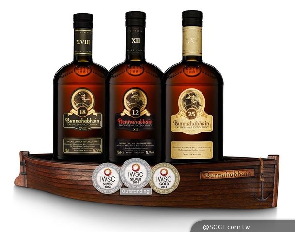 布納哈本連續七年獲IWSC國際葡萄酒暨烈酒大賽獎項 布納哈本連續七年獲IWSC國際葡萄酒暨烈酒大賽獎項