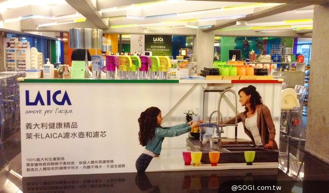 「Artr北美館塗鴉餐廳」採用義大利萊卡濾水壺和濾芯作為店內飲用水 「Artr北美館塗鴉餐廳」採用義大利萊卡濾水壺和濾芯作為店內飲用水