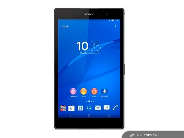 Sony Xperia Z3 Tablet Compact平板下周末開賣 PS4遙控樂無限