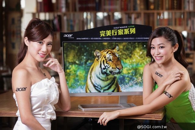 宏碁頂級螢幕支援4K/2K超高解析 全尺寸即日起上市開賣