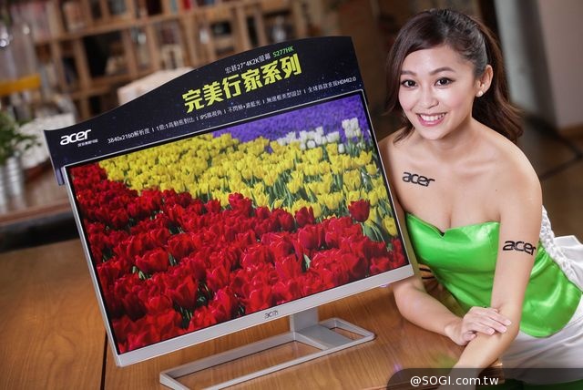 宏碁頂級螢幕支援4K/2K超高解析 全尺寸即日起上市開賣