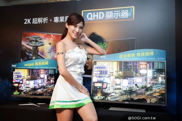 宏碁頂級螢幕支援4K/2K超高解析 全尺寸即日起上市開賣