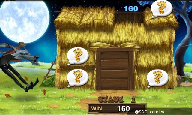 大野狼來啦《炫轉樂園Slots Paradise》童話系列新機台「三隻小豬」 大野狼來啦《炫轉樂園Slots Paradise》童話系列新機台「三隻小豬」