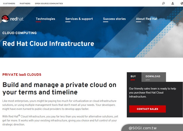 紅帽5.0版雲端基礎架構解決方案整合OpenStack私有雲的進階管理功能 紅帽5.0版雲端基礎架構解決方案整合OpenStack私有雲的進階管理功能