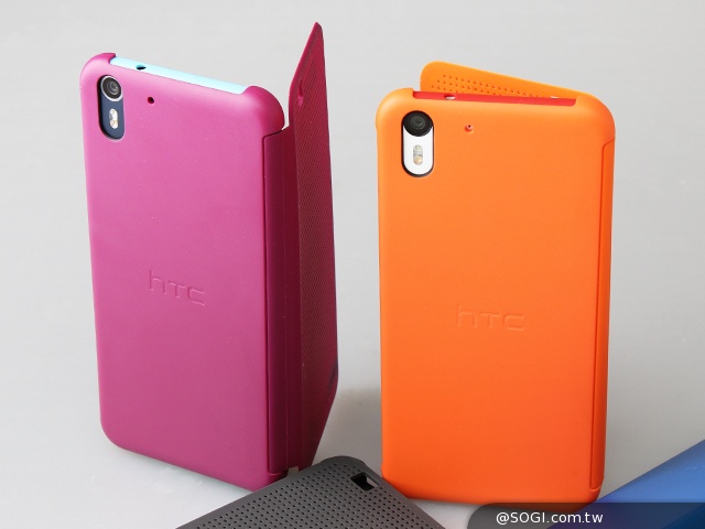HTC Desire EYE與多彩Dot View保護殼 HTC-Desire-EYE-DotView-保护套