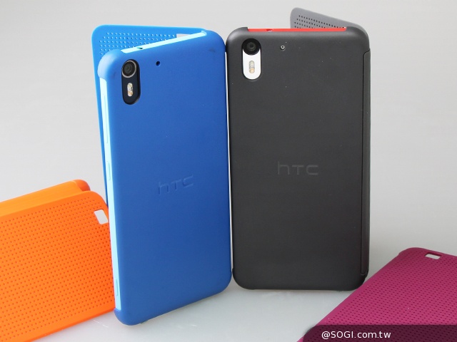 HTC Desire EYE與多彩Dot View保護殼 HTC-Desire-EYE-DotView-保护套
