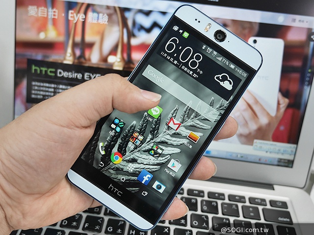 就是EYE美!HTC Desire EYE珊瑚白、海湾蓝双色体验 HTC-Desire-EYE-珊瑚白-海湾蓝