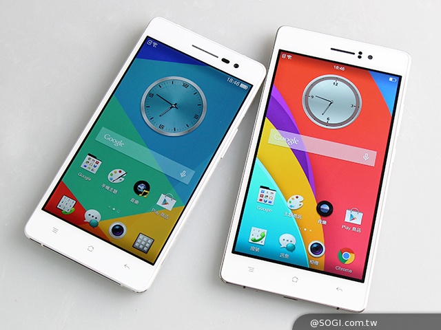 追求超薄手机之路 一窥OPPO R3、R5外观 OPPO-R3-R5-真机照