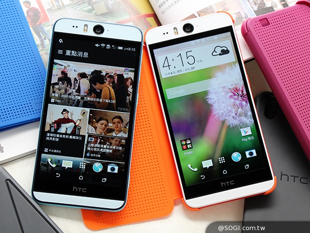 HTC Desire EYE全色系Dot View与原厂立架保护套动手玩 HTC-Desire-EYE-DotView-保护套