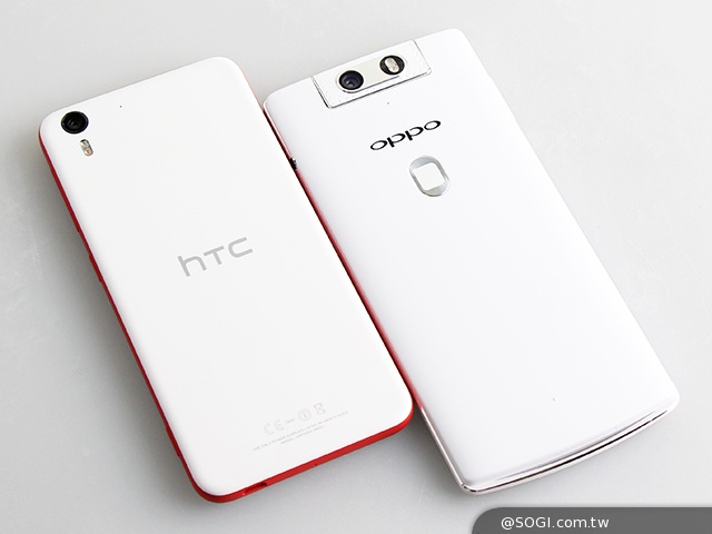 HTC Desire EYE、OPPO N3手机界的自拍神器之争 HTC-Desire-EYE-OPPO-N3-自拍神器-真机照