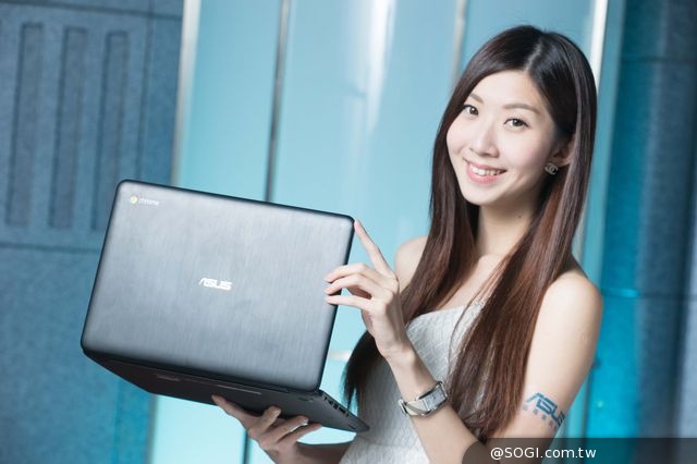 2014台北資訊月盛大開跑 華碩全新筆電Chromebook C300展場首賣