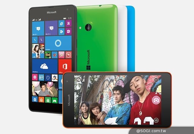 集成超值創新體驗 微軟Lumia 535雙卡雙待火熱開賣