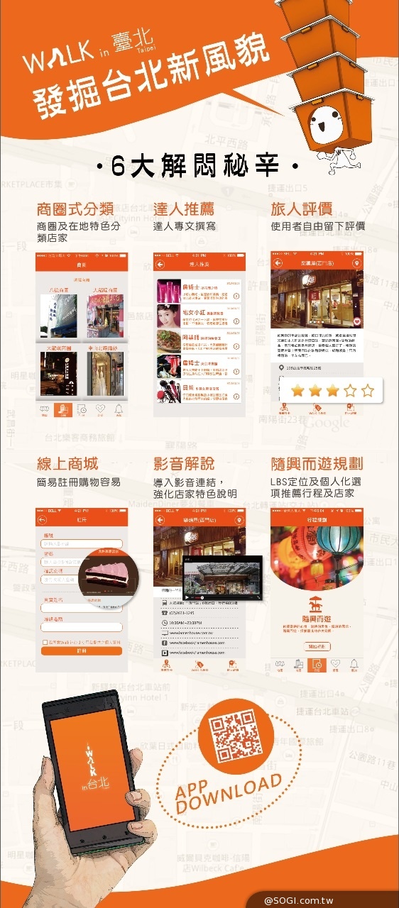 《Walk in 臺北》APP發表會 下載遊台北把好禮帶回家