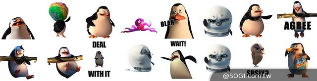 WeChat搶先發表「馬達加斯加 爆走企鵝」完全免費登場