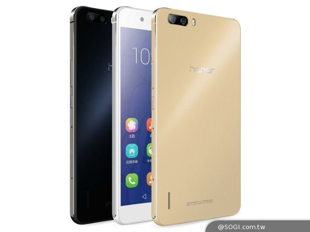 「榮耀6Plus」獨創仿生平行雙鏡頭旗艦品 人民幣1999元 17日起預約