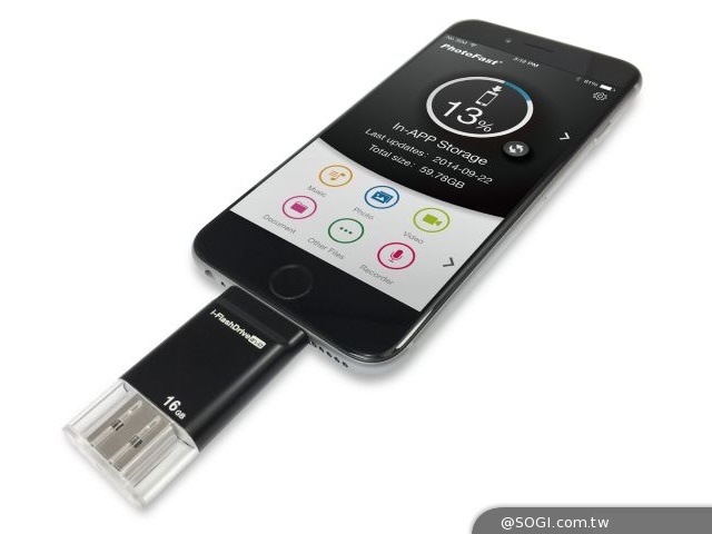 首創Apple認證「i-FlashDrive雙頭龍」最新EVO升級版極速上市