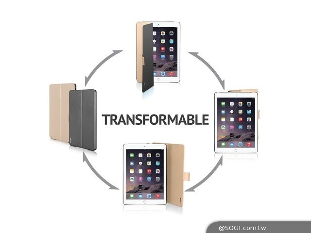 ahha魔術雙面保護殼 iPhone/iPad魔術新裝