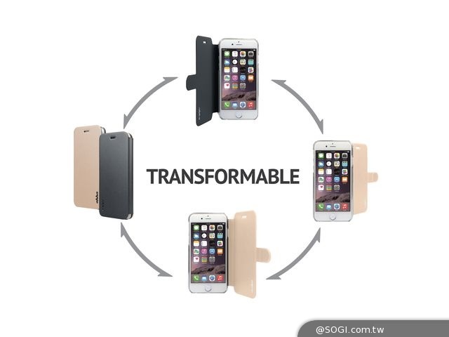 ahha魔術雙面保護殼 iPhone/iPad魔術新裝
