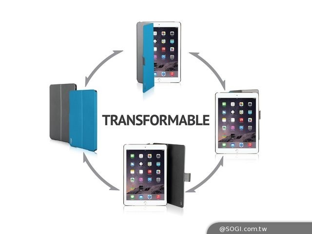 ahha魔術雙面保護殼 iPhone/iPad魔術新裝