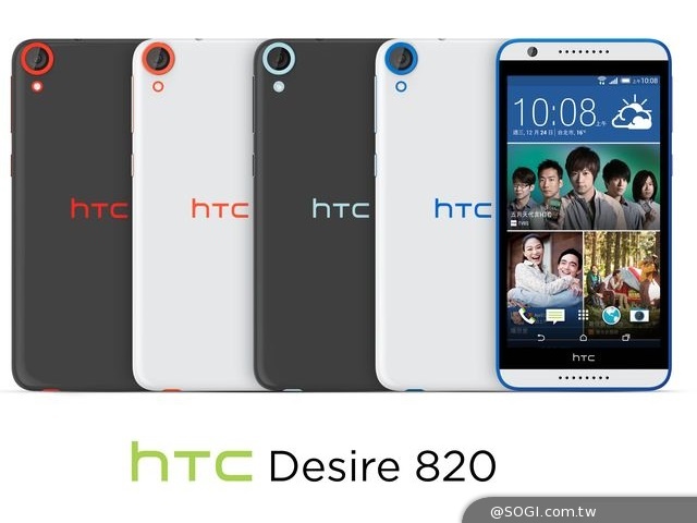 HTC DESIRE 820中階旗艦 全頻4G LTE單卡版 年底上市迎新年