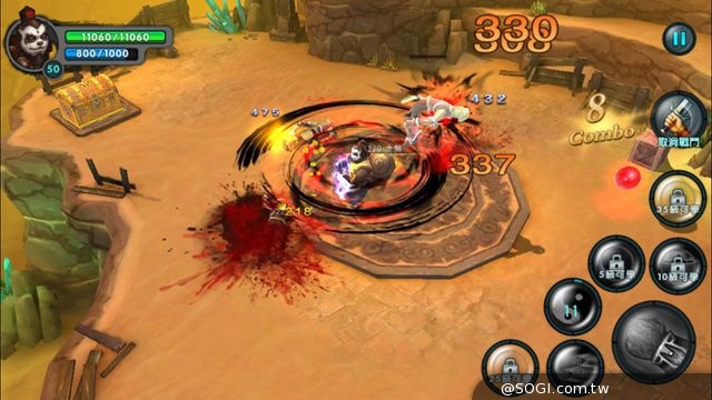 真動作RPG《太極熊貓》不是點點螢幕就可以自稱為ARPG