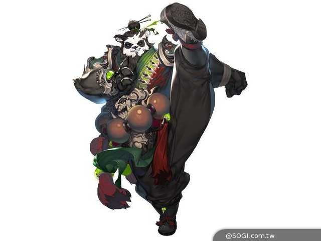 真動作RPG《太極熊貓》預定雙版本12/30火爆公測 公開三大職業原畫