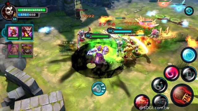 真動作RPG《太極熊貓》預定雙版本12/30火爆公測 公開三大職業原畫