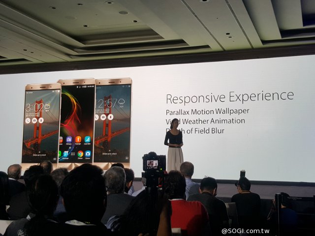 华硕ZenFone3系列三机齐发 Computex2016现场上手玩 华硕ZenFone3系列三机齐发 Computex2016现场上手玩