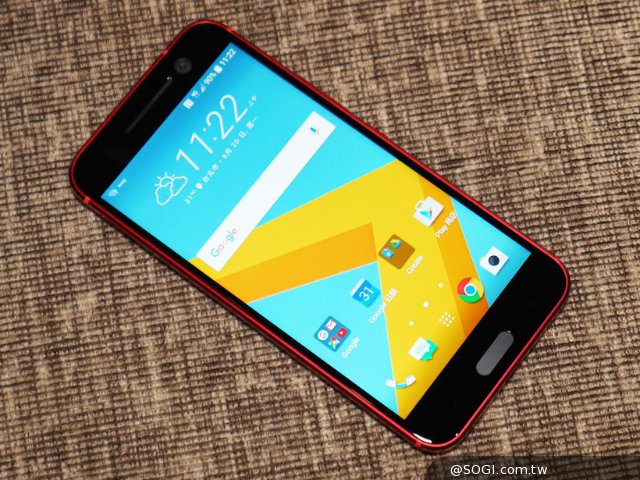 艳丽十足:HTC 10夕光红真机图赏 艳丽十足:HTC 10夕光红真机图赏