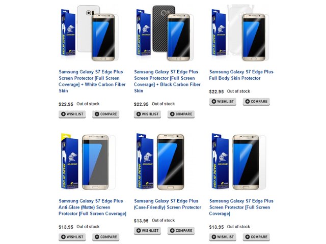 配件商曝光:三星S7 edge+与Note 7同时发布 配件商曝光:三星S7 edge+与Note 7同时发布